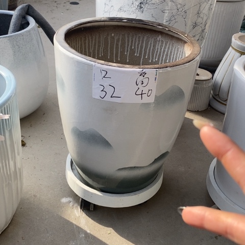 低腰锥形山水大号32/40