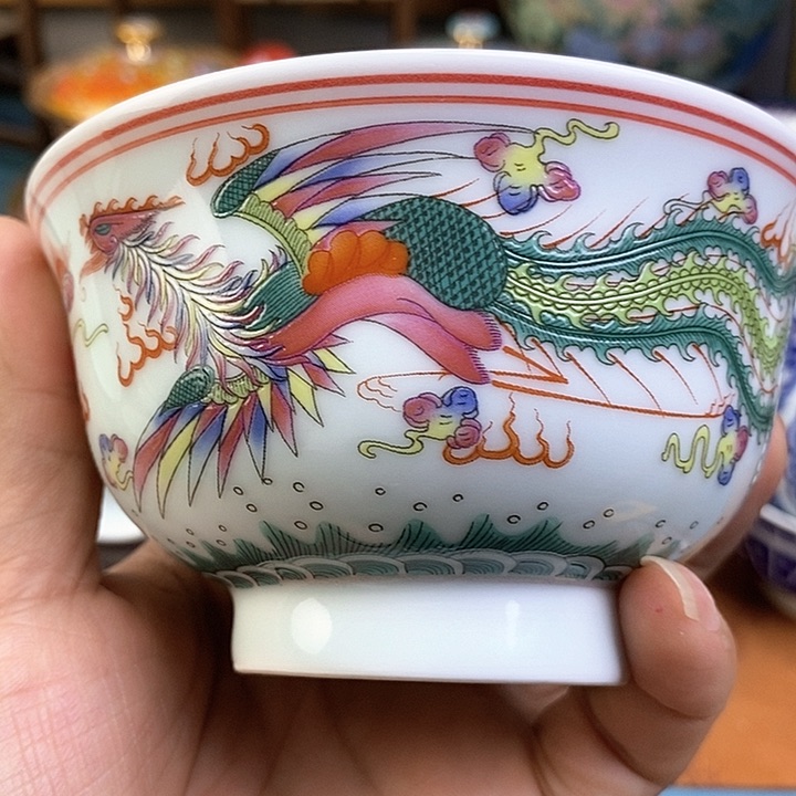 景德镇陶瓷藏式茶碗