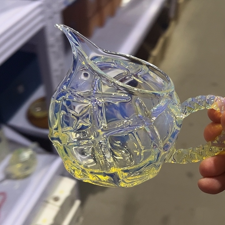 梦***年孤品熏银玉见公道杯