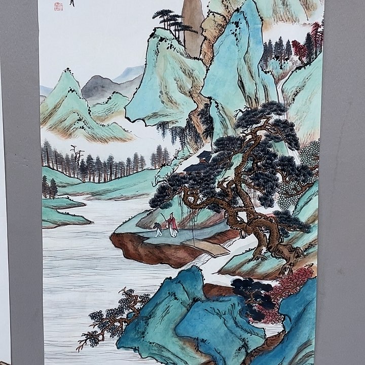 国画纯手绘国画山水画闪购链接