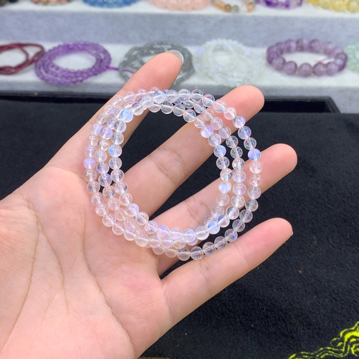 长石手串未镶嵌手串