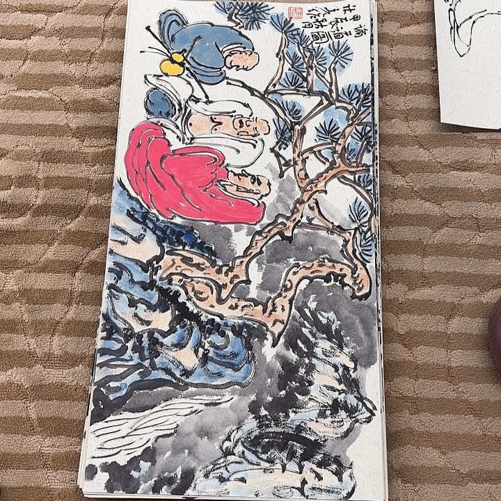 国画花鸟等多种鸟类和动物