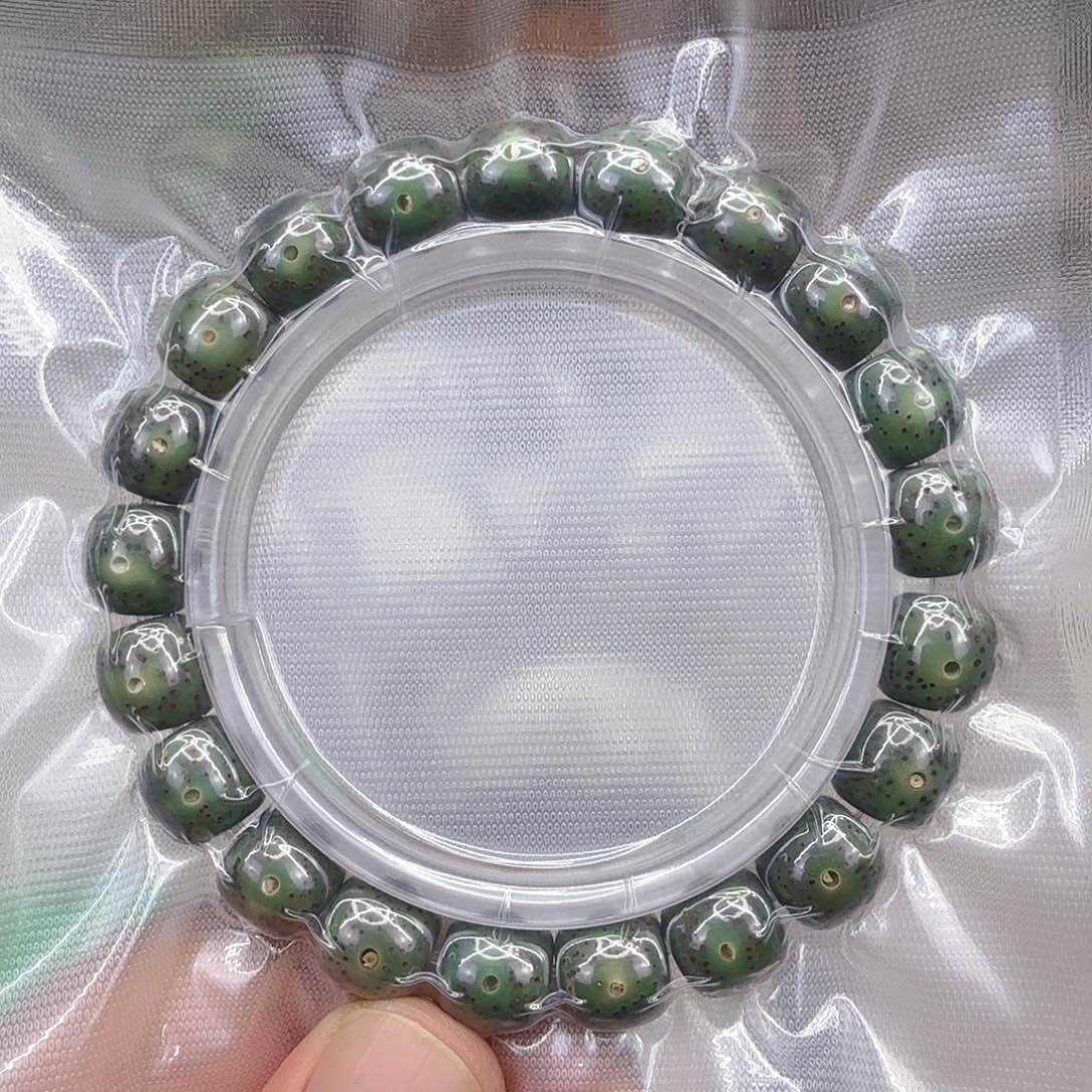 星月菩提手串33传说绿星月菩提单圈1.1