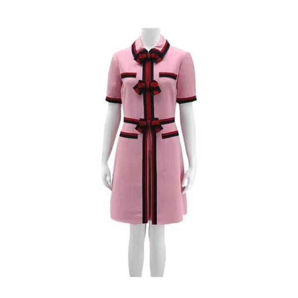 妃鱼/古驰/真丝/连衣裙/95新/z零一二五