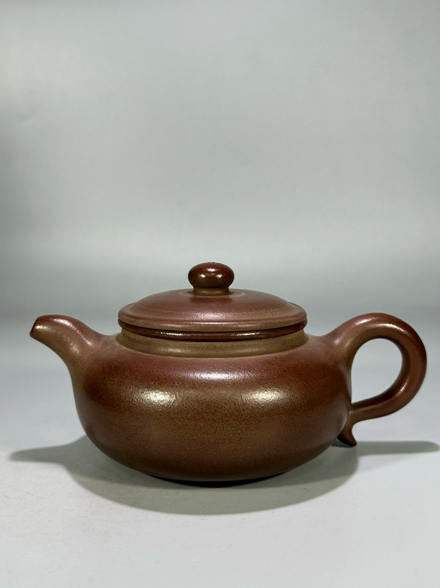 全手工仿古壶 落款「邵大亨」容量400cc 尺寸17.3×12×8.3cm  