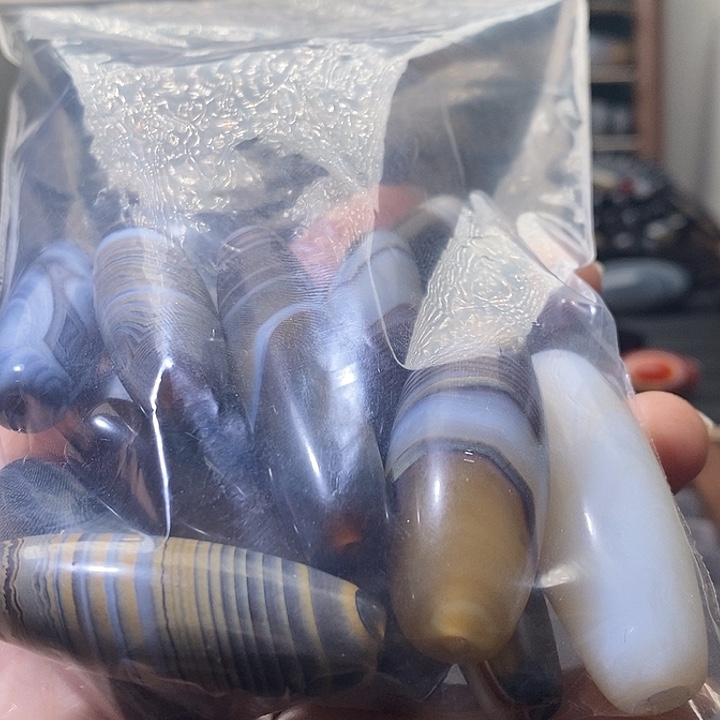 源***姨玛瑙/玉髓未镶嵌吊坠(不含链)