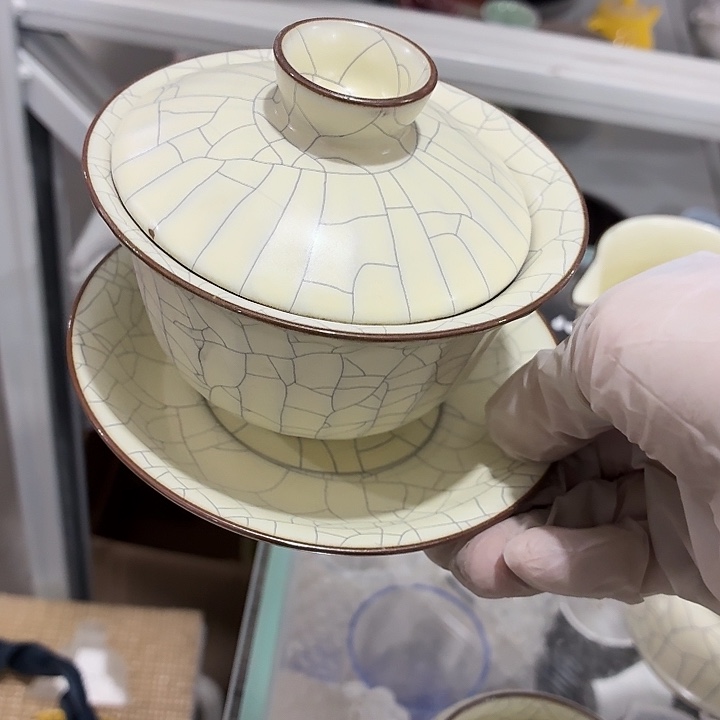 茶具微暇，介意勿拍