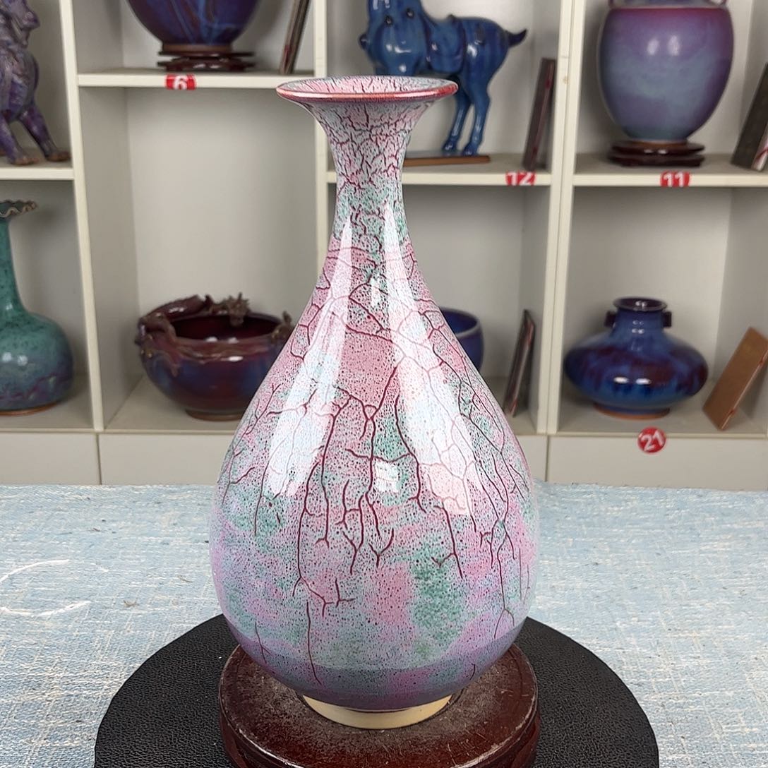 瓷片玉壶春珍品收藏无礼盒