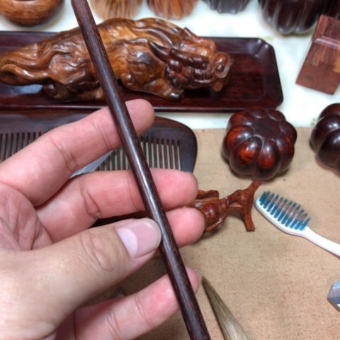 檀香紫檀（小叶紫檀）勾线笔