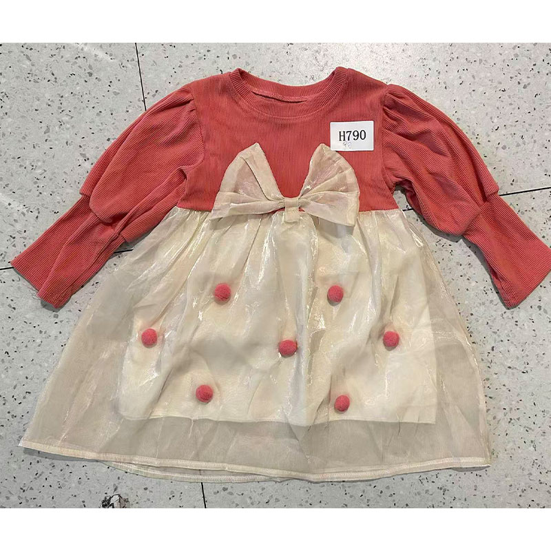 【孤品清仓】H790女童连衣裙孤品NO退NO换