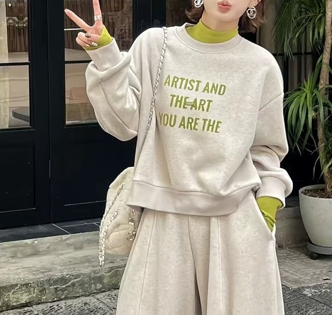 【宝贝家】5192加绒卫衣衣长57cm