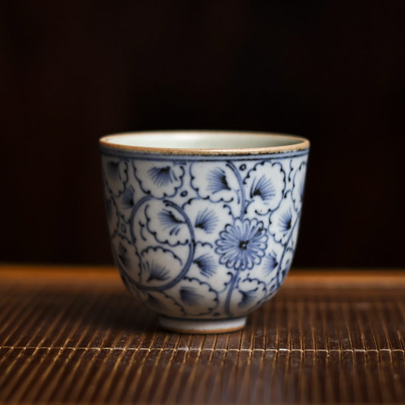 阿茶   银杏叶杯（朴杯0086）容量35CC