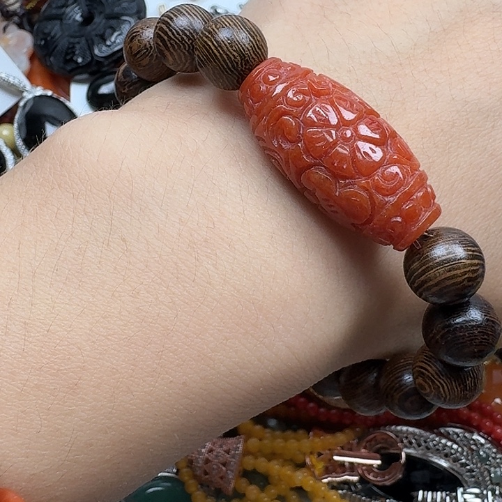 翡翠未镶嵌项链翡翠