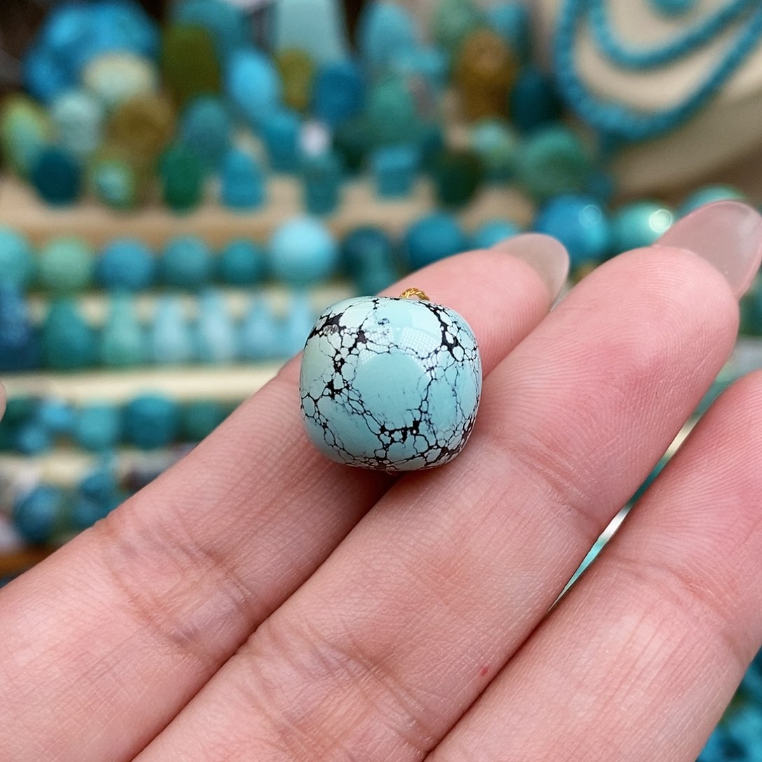 绿松石珠宝奇石未镶嵌