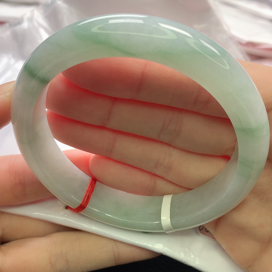 翡翠未镶嵌手镯缅甸60.5