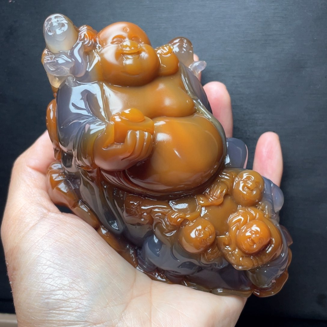 玛瑙/玉髓玛瑙未镶嵌金*大