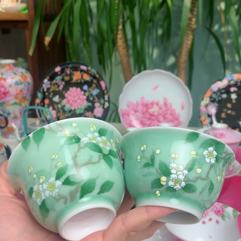 【闪购商品】福利盖碗加杯子景德镇