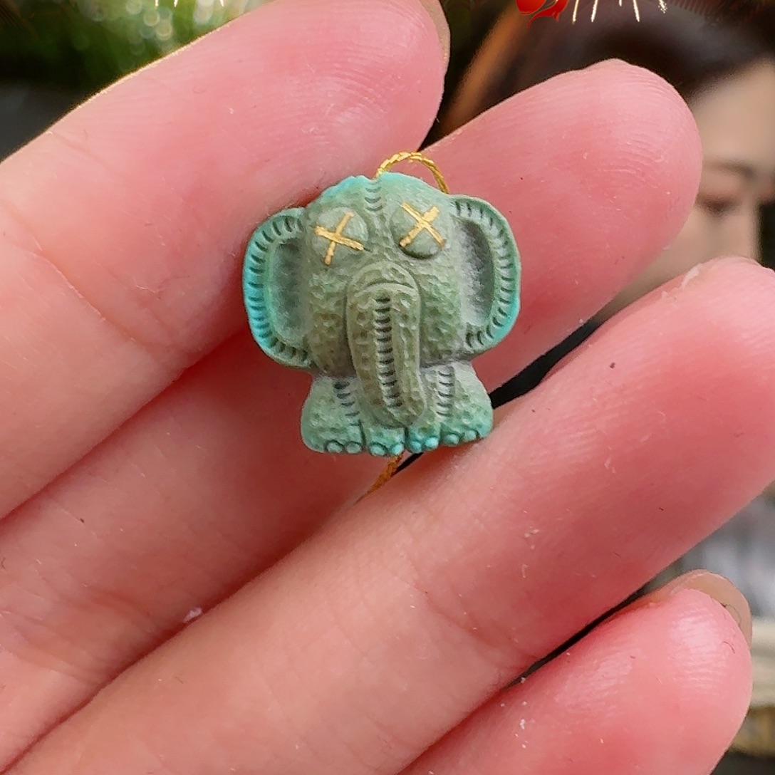 绿松石珠宝奇石未镶嵌