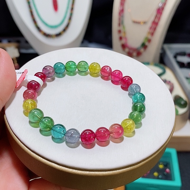 碧玺手链未镶嵌碧玺手链