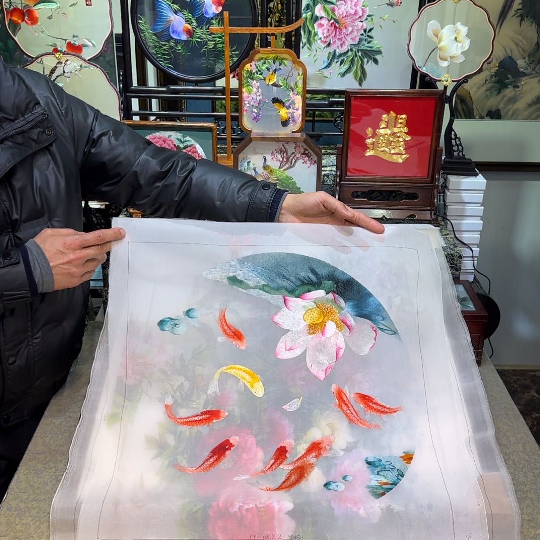刺绣刺绣工艺精湛