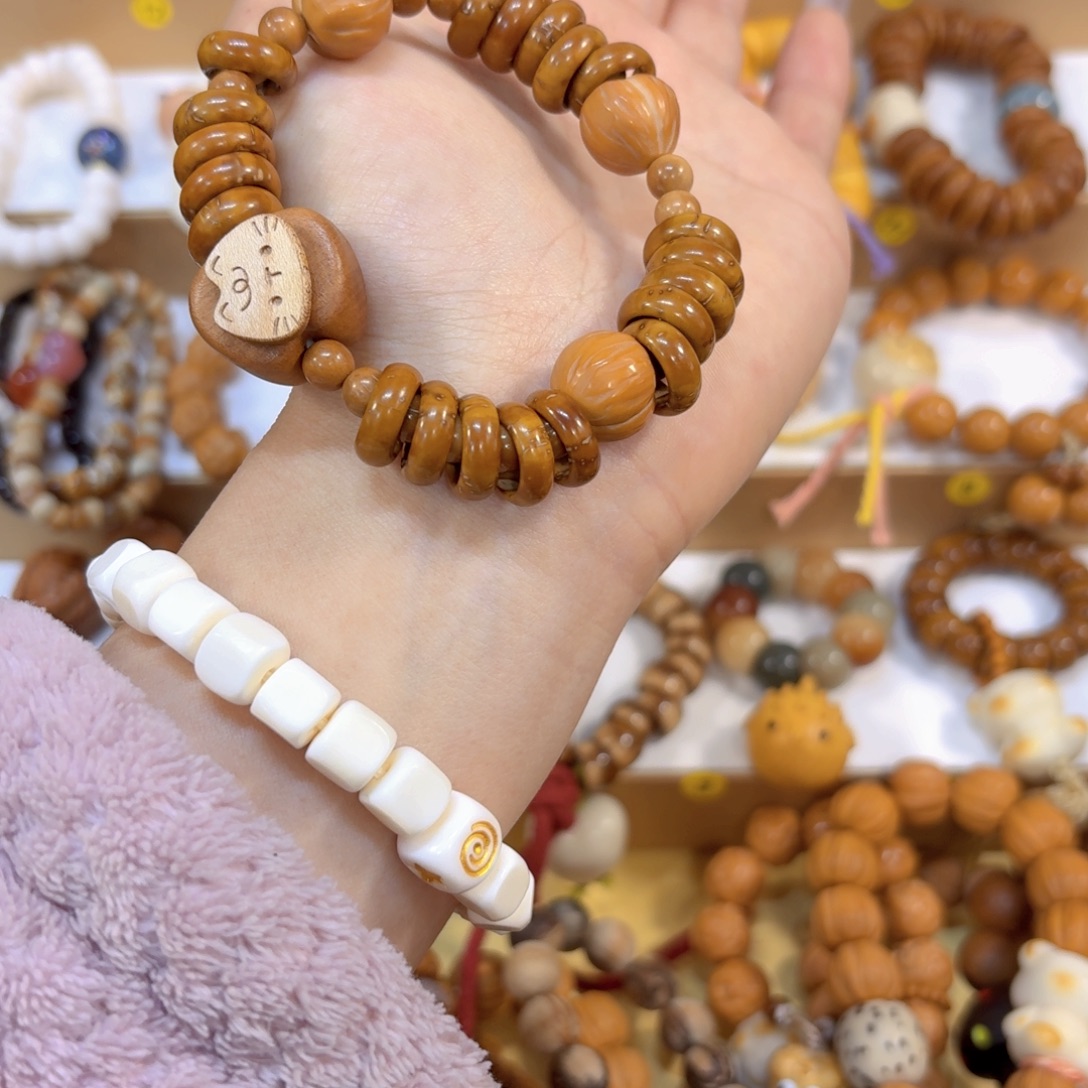 星月菩提吊坠甜甜圈➕转转猫