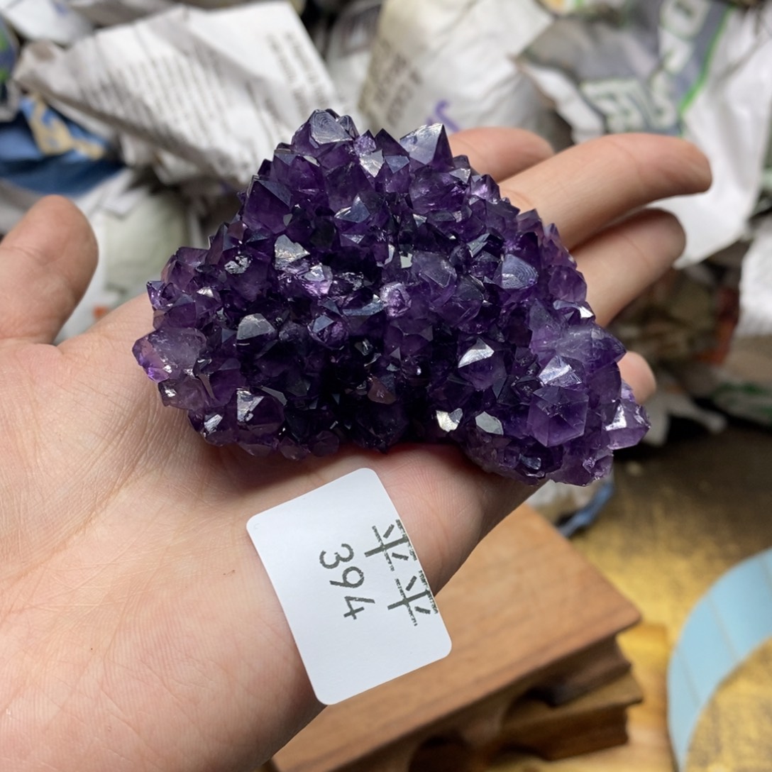 紫晶乌拉圭未镶嵌