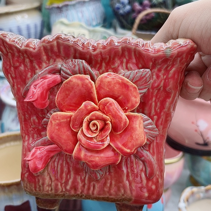 多肉绿植陶瓷花盆