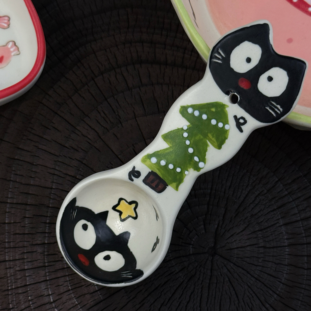 正品景德镇手绘勺子