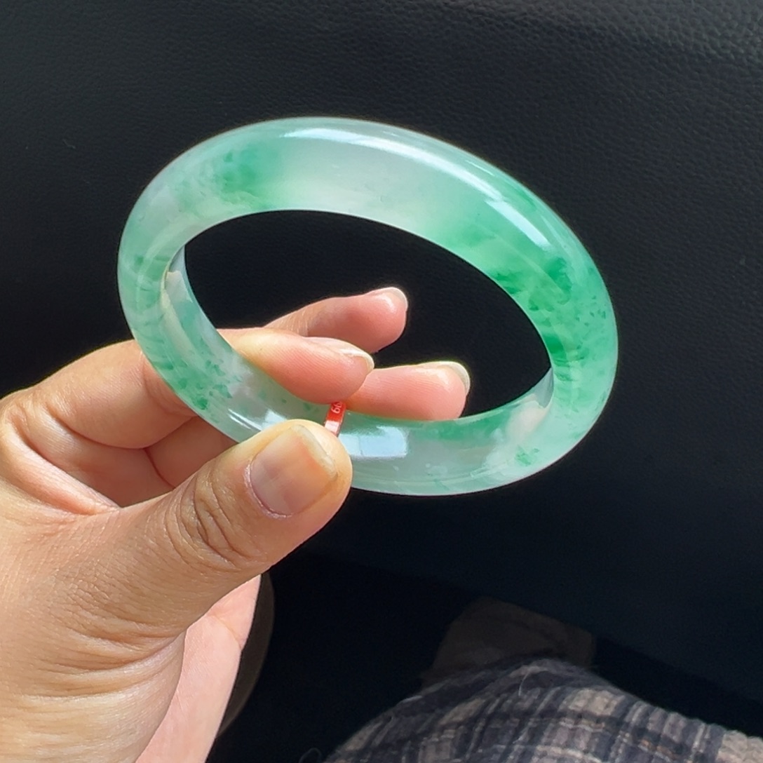 石英质玉未镶嵌手镯非洲翠56