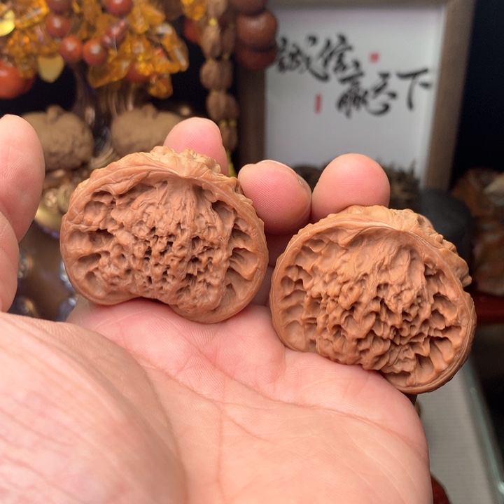 文玩核桃把件官帽蛇