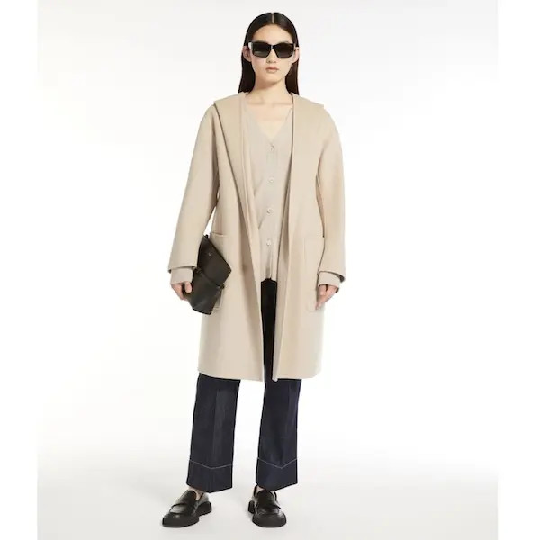 MaxMara【国现 专柜16800】女士羊毛大衣 Priscilla 064