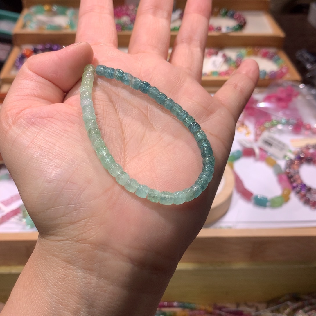 未镶嵌手串碧玺手串