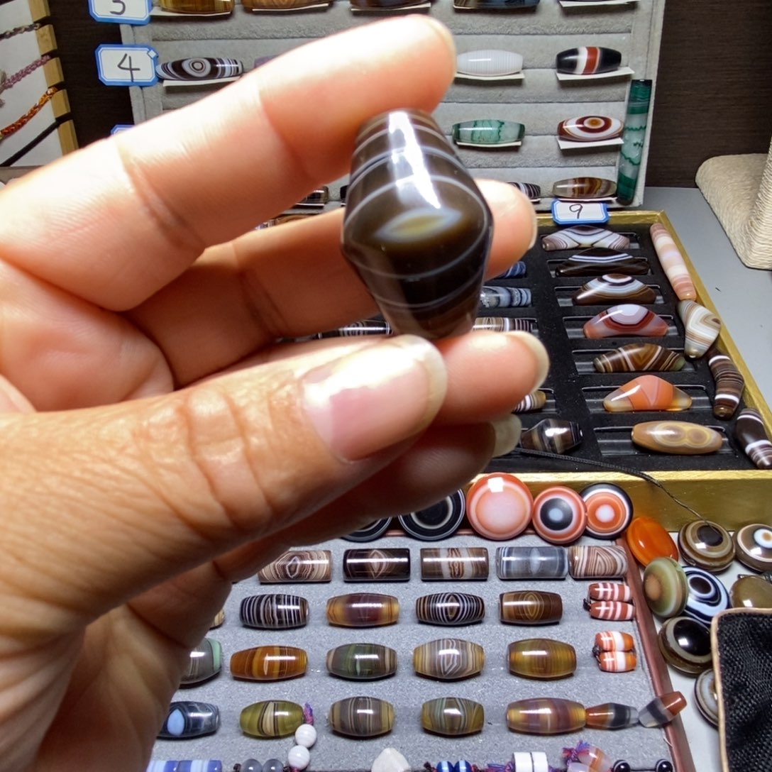 玛瑙/玉髓合金珠宝半成品