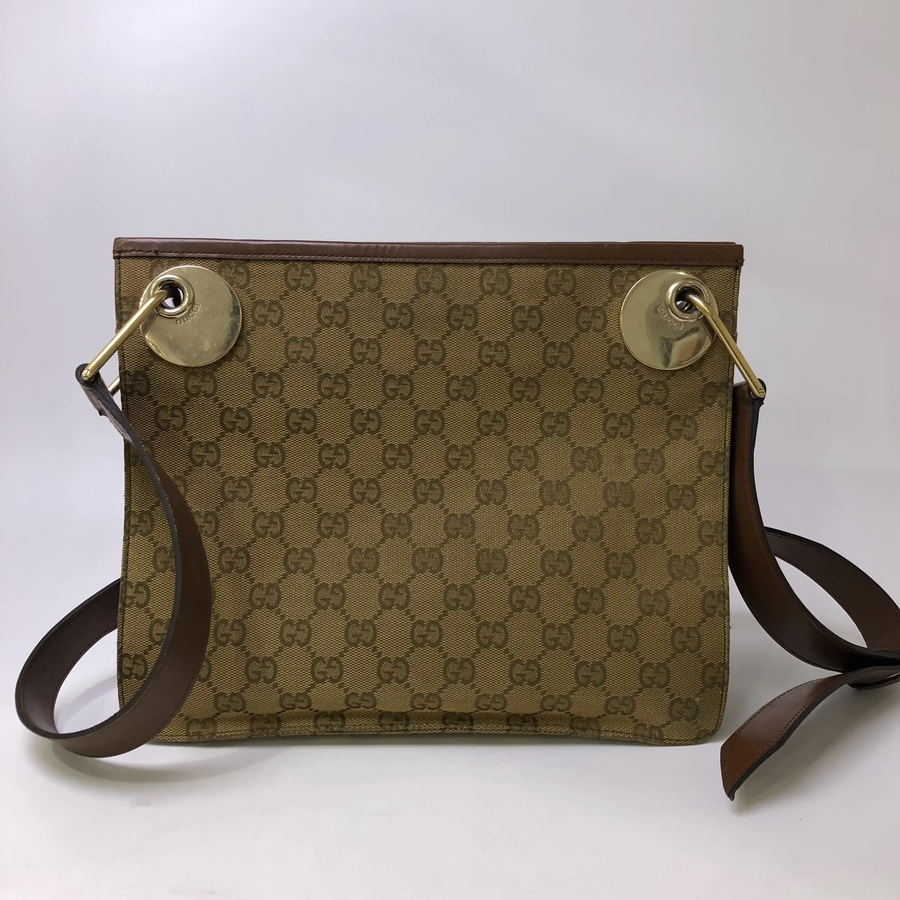 99新 GUCCI/古驰 古驰老花斜挎包  11206