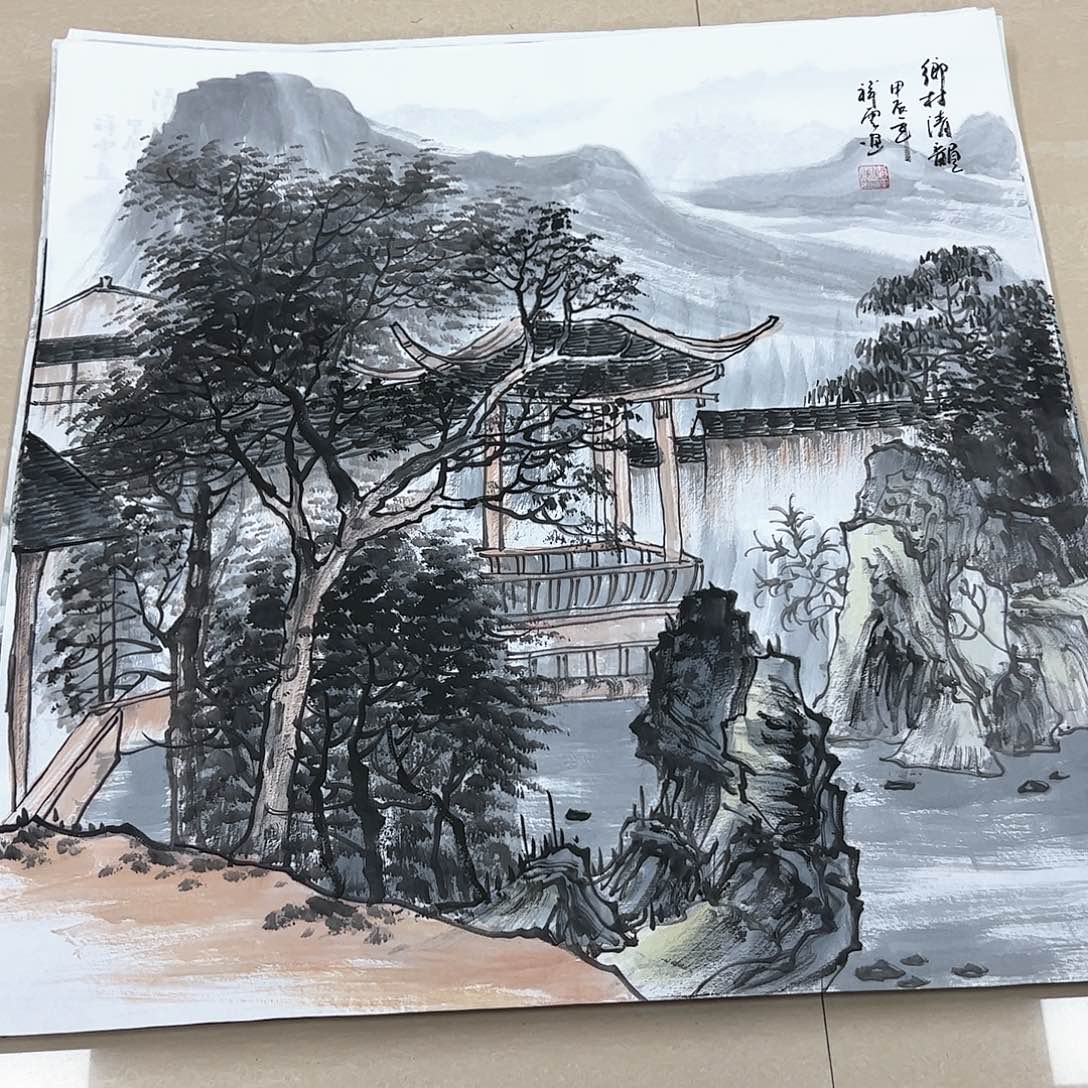 国画精品设计风格