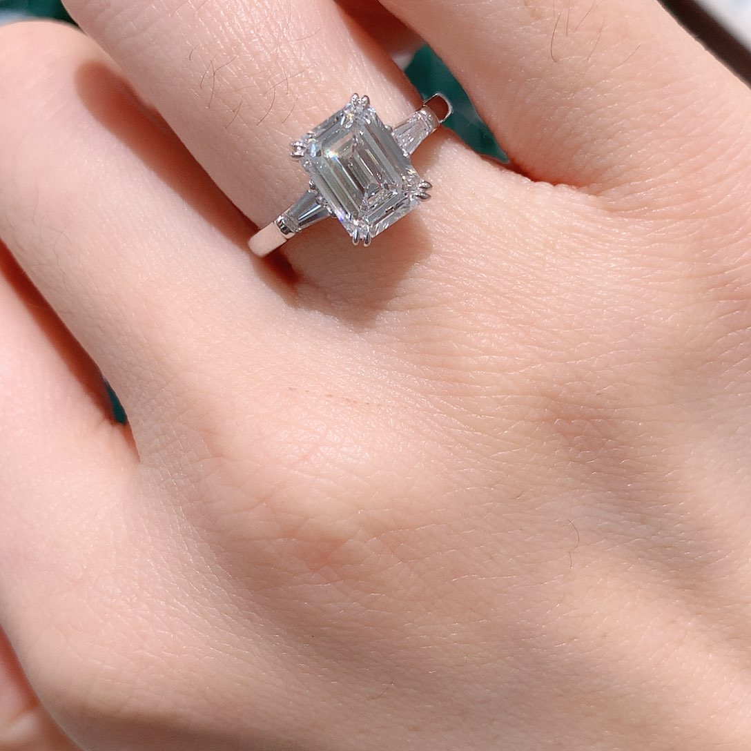 实验室培育钻石18K金镶嵌C****u12