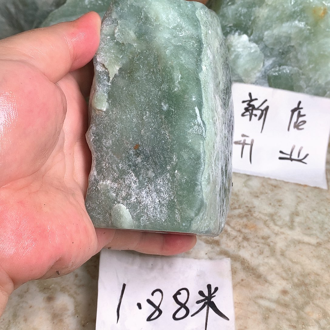 合金蛇纹石玉珠宝半成品