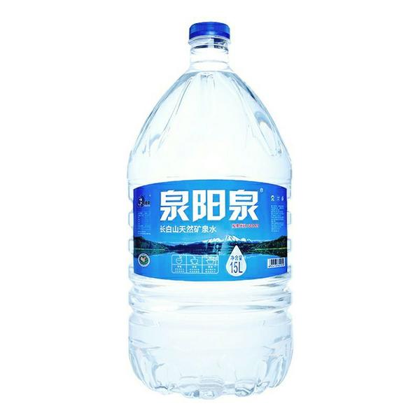 泉阳泉长白山天然矿泉水15L
