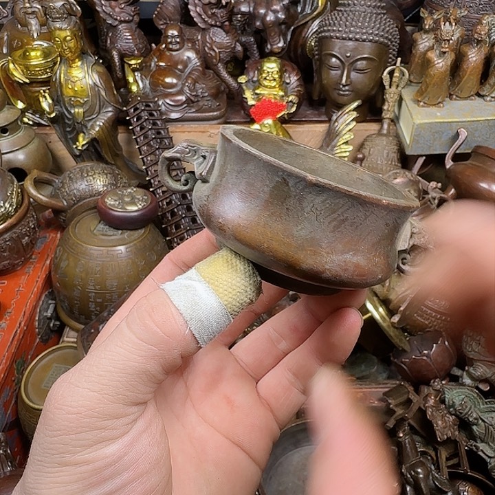 铜材质文玩摆件装饰