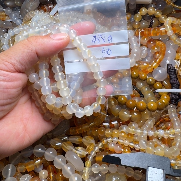 玛瑙/玉髓颈饰未镶嵌徐*白488