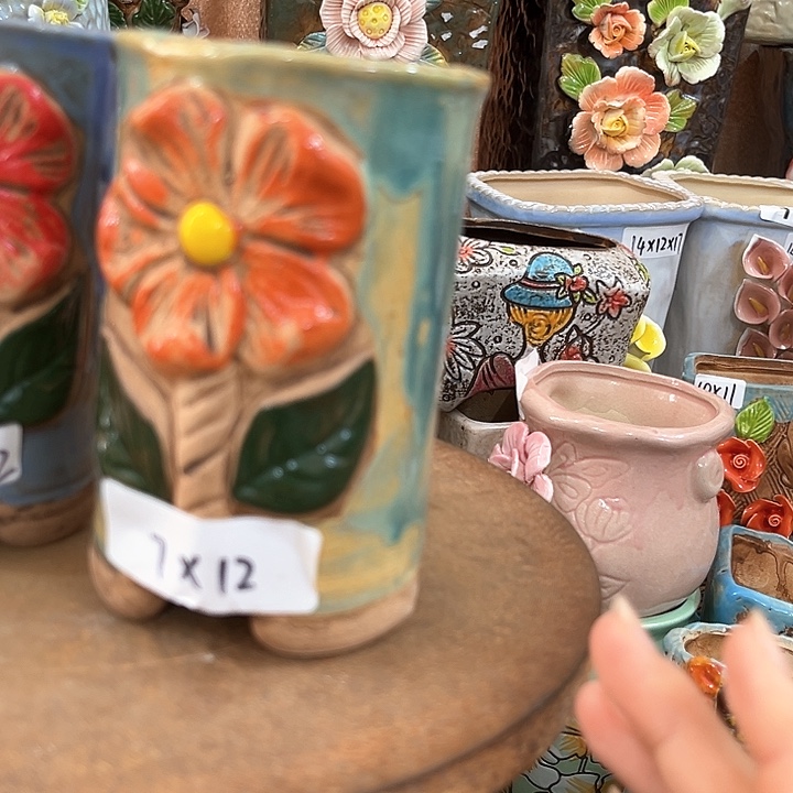 红陶粗陶多肉花盆