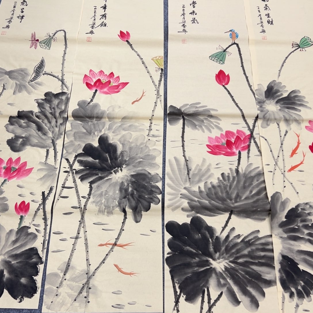 国画国画，纯手绘作品