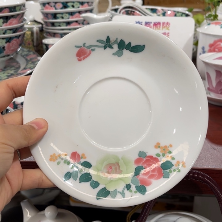 醴陵釉下手绘高温瓷器15cm