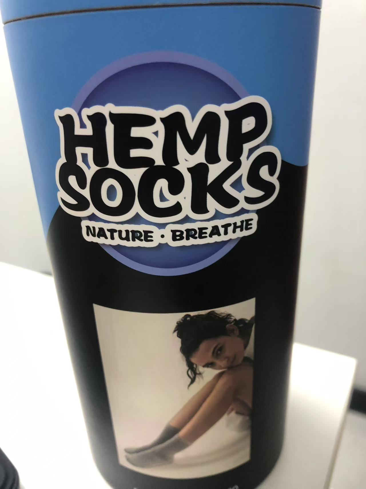 【京会社】汉麻袜子筒装6双