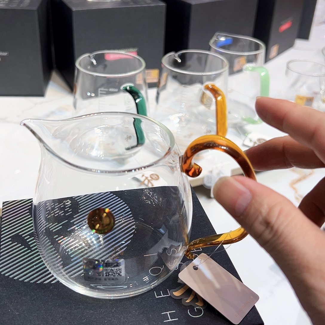 禾器小锦然琥珀色公道杯