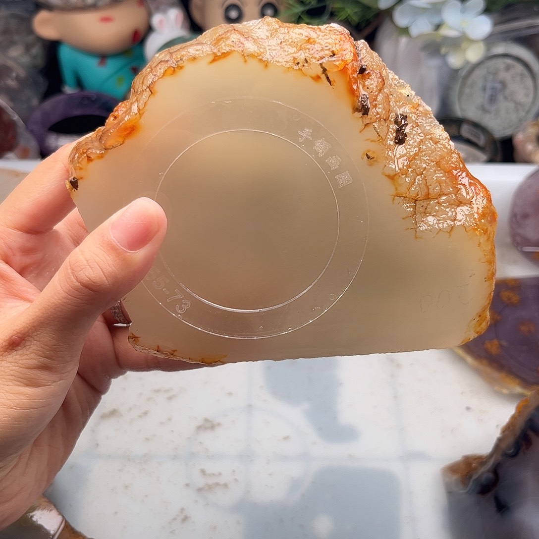 ****狼定制玛瑙白月光玛瑙手镯