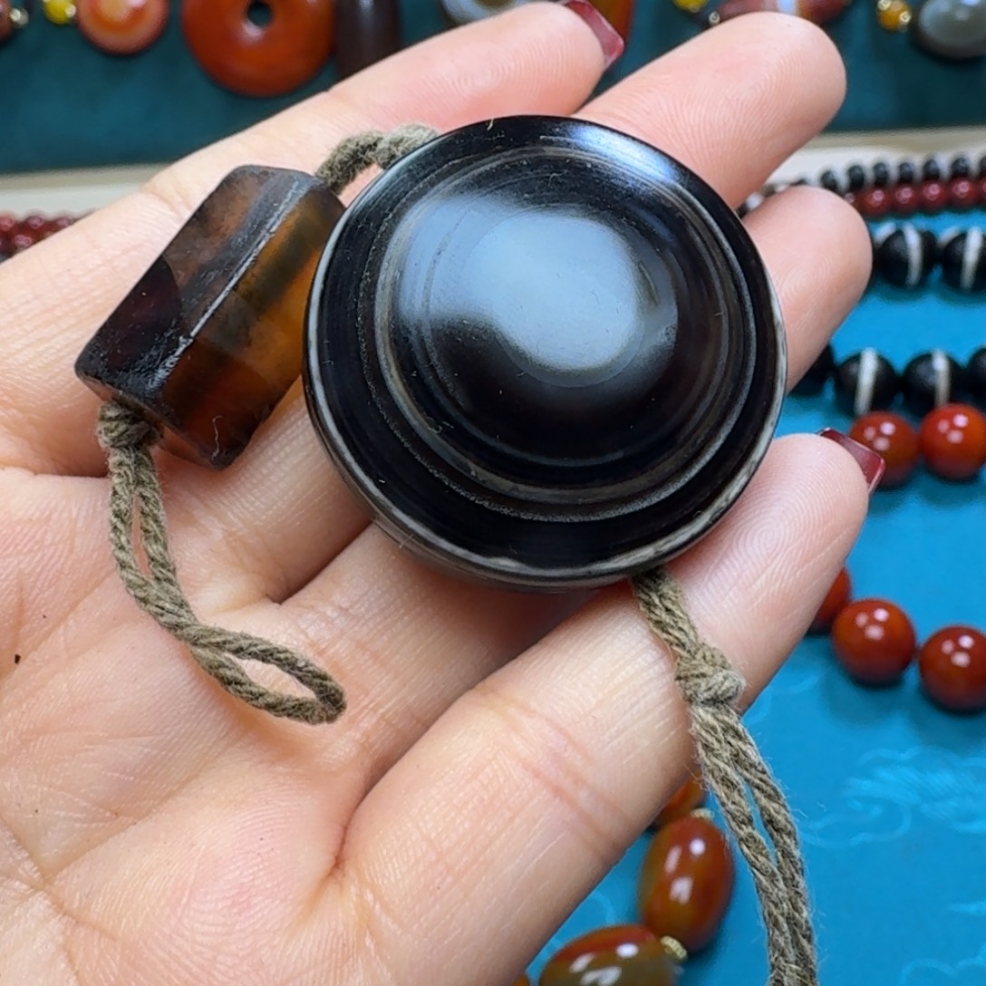 玛瑙/玉髓未镶嵌项链