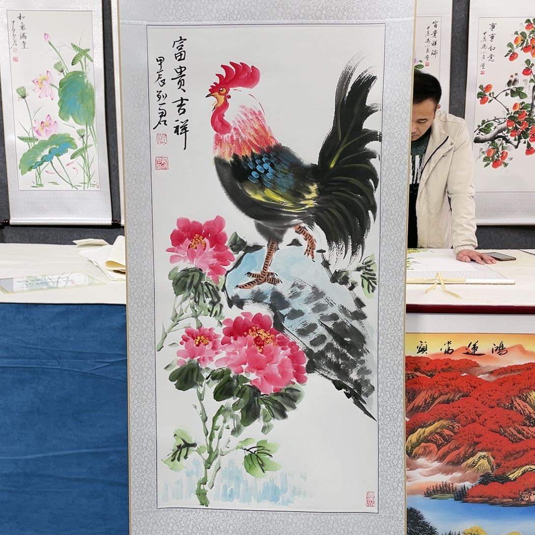 国画手绘作品绘画作品