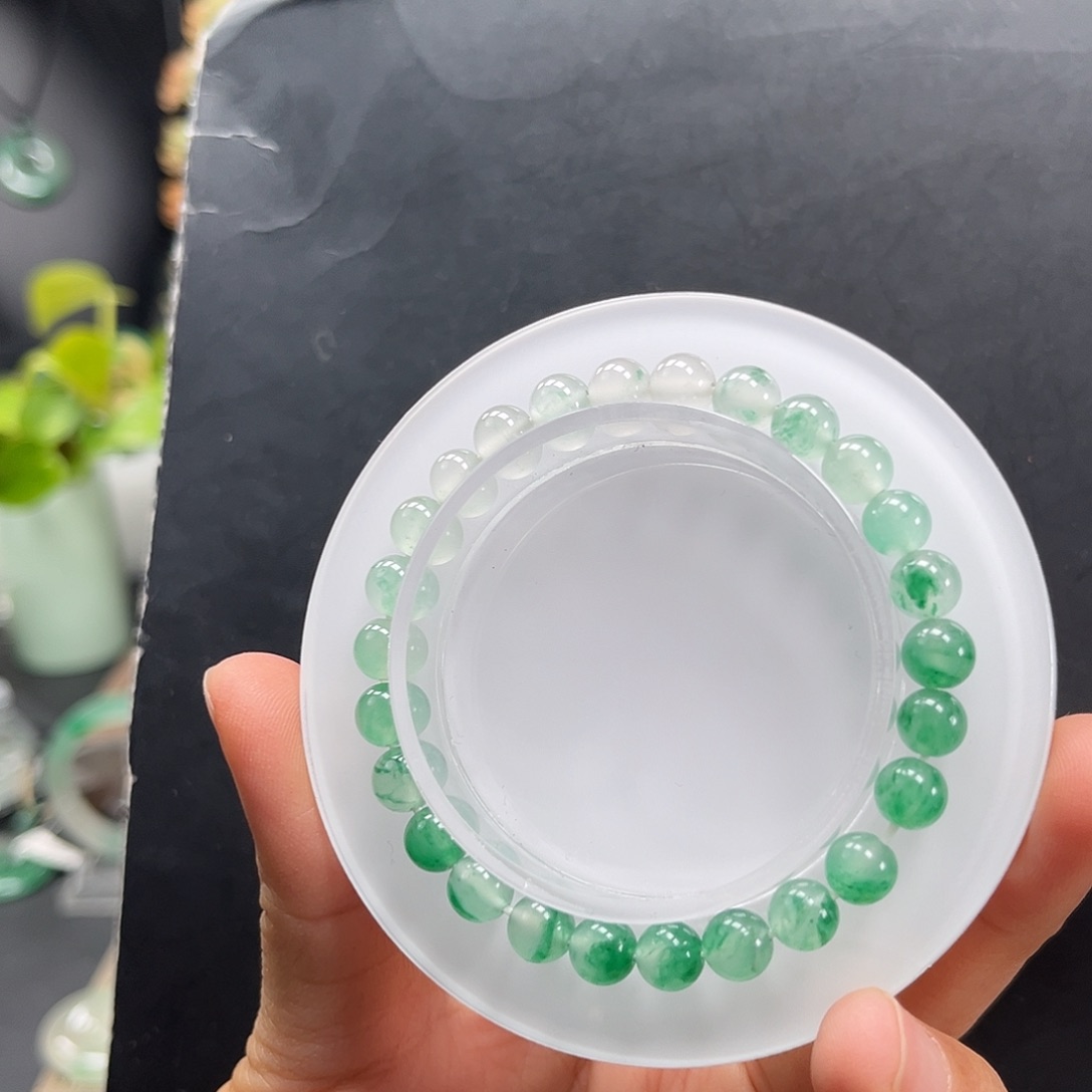 石英质玉未镶嵌手链