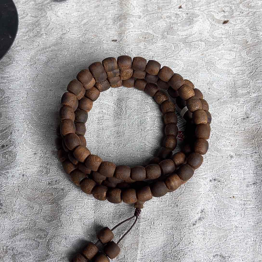 手串沉香张勺子鼓珠37克多样性发一B028